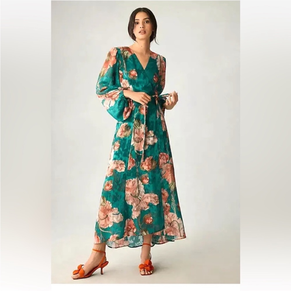 Anthropologie Hutch wrap dress